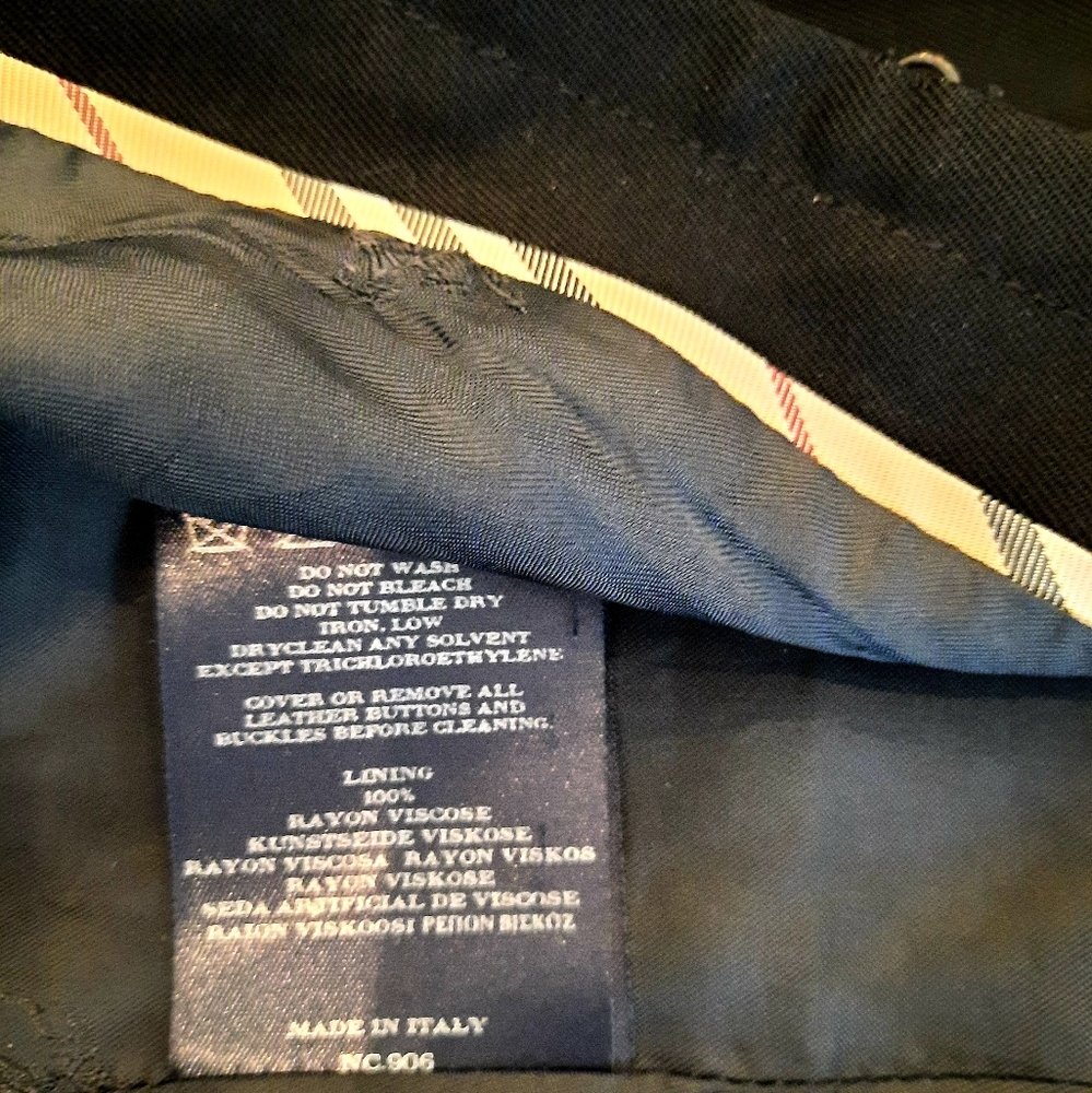 Burberry Black Suit Jacket - Picture 12 of 15
